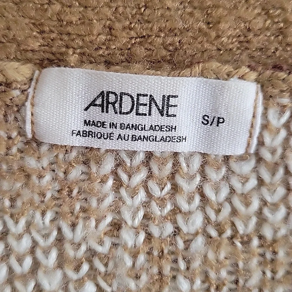 Ardene Brown and White Checkered Cardigan - Picture 4 of 5